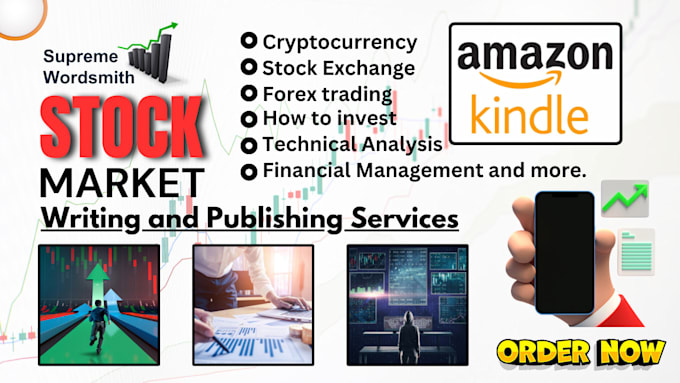 Gig Preview - Write stock market, investment, forex trading, cryptocurrency, ebook ghostwriter