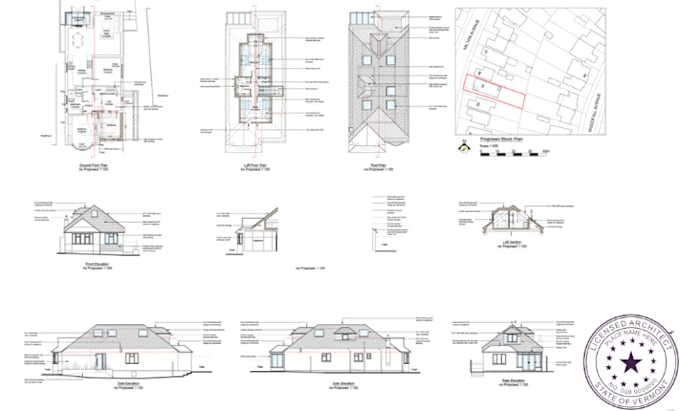 Gig Preview - Be your professional architect and draw UK planning permission drawings for you