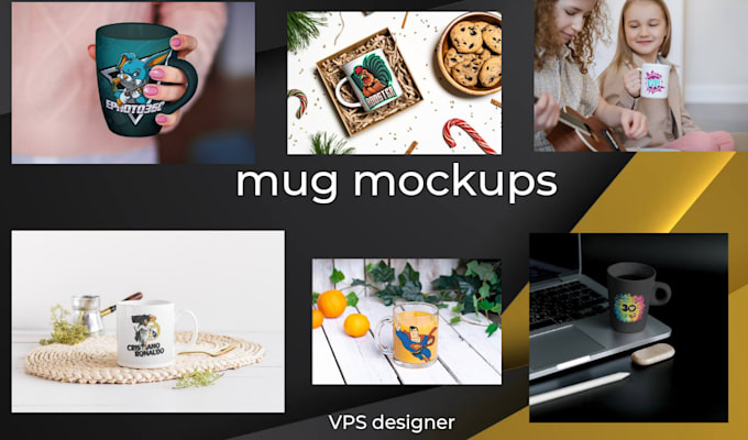 Gig Preview - Create mug mockup for your mugs