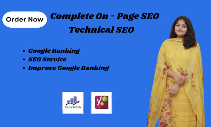 Gig Preview - Do on page SEO and technical service for your website ranking