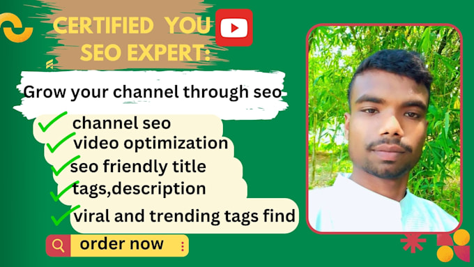 Gig Preview - Rank youtube video SEO with vidiq and tubebuddy