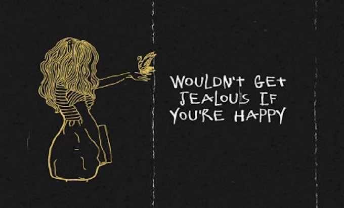 Gig Preview - Make amazing hand drawn animated lyric music video for your song track