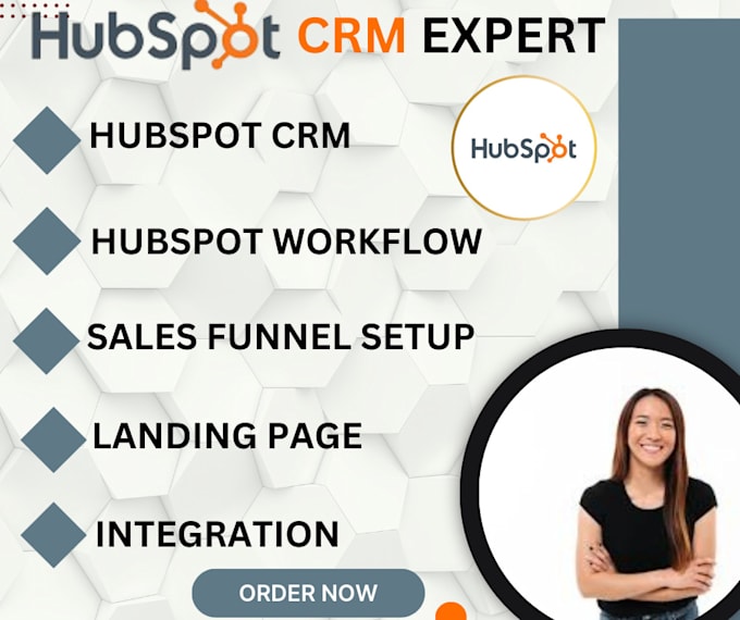 Gig Preview - Setup hubspot crm hubspot workflow email design integration