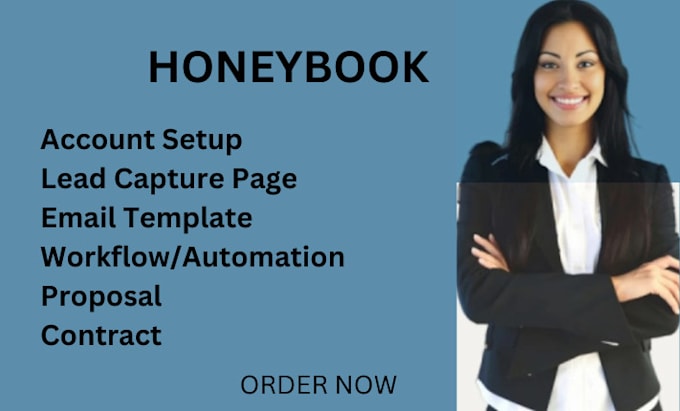 Gig Preview - Set up honeybook and dubsado crm account, 17hats, workflow automation