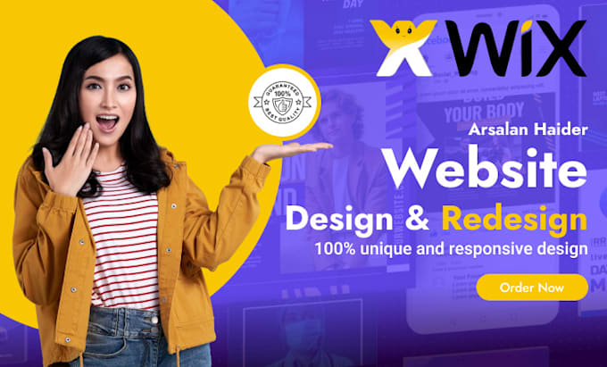 Gig Preview - Help to build your wix website design and redesign revamp