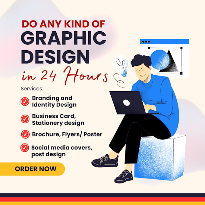 Gig Preview - Create eye catching graphic design in 24 hours