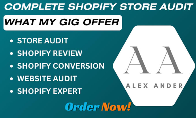 Gig Preview - Audit your shopify website, review custom theme template coding