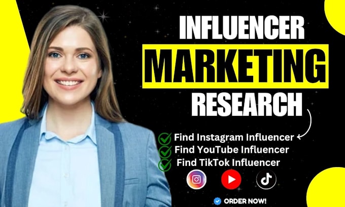 Gig Preview - Help you discover top instagram influencers for your brand