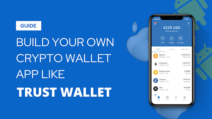 Gig Preview - Build crypto wallet app, sol, eth, xrp crypto wallet app, exchange drain wallet