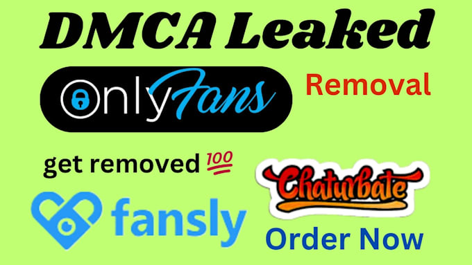 Gig Preview - Send dmca takedown report to remove leaked onlyfans content