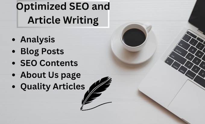 Gig Preview - Write outstanding SEO optimized articles and blog posts