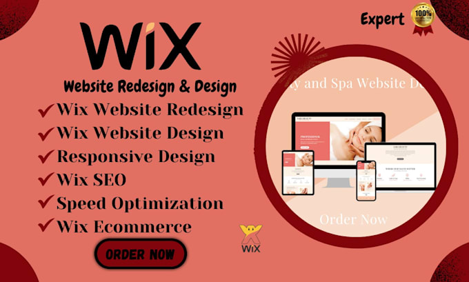 Gig Preview - Wix website design wix website redesign wix website design wix website redesign