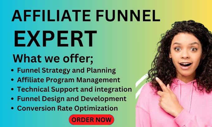 Gig Preview - Gohighlevel sales funnel clickfunnels affiliate sales funnel