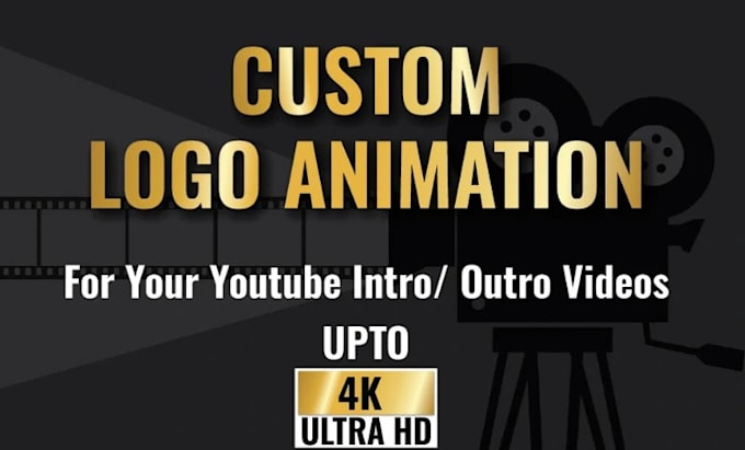 Gig Preview - Create custom intro, outro or logo animation for your youtube channel