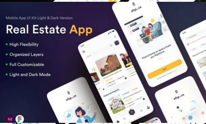 Gig Preview - Develop real estate app, agent app, logistics app, real estate website