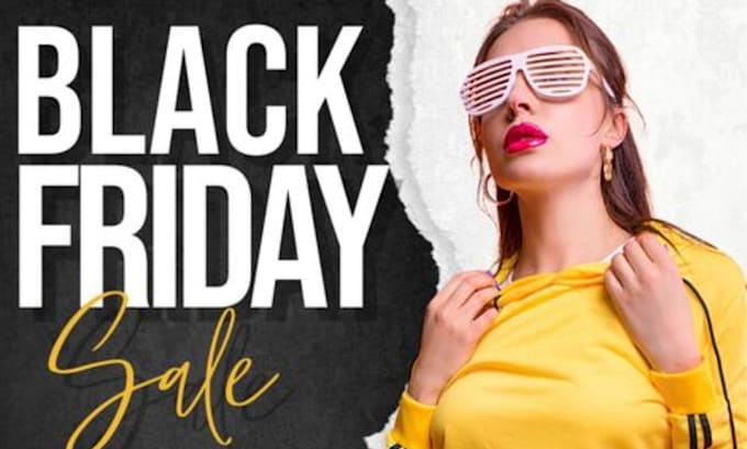 Gig Preview - Design black friday flyers halloween banner cyber monday thanksgiving flyers