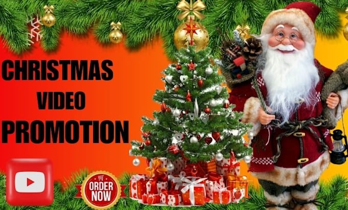 Gig Preview - Promote your chrsitmas youtube channel, christmas video organically