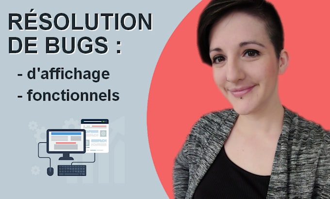 Gig Preview - Résoudre des bugs fonctionnels ou de design sur votre site wordpress