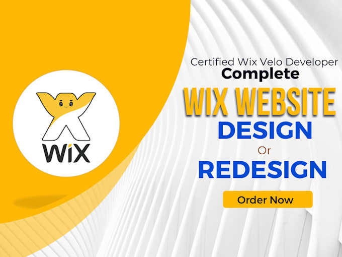 Gig Preview - Design or redesign your wix website to perfection