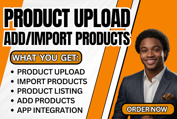 Gig Preview - Do shopify product upload, product listing, add products, import product