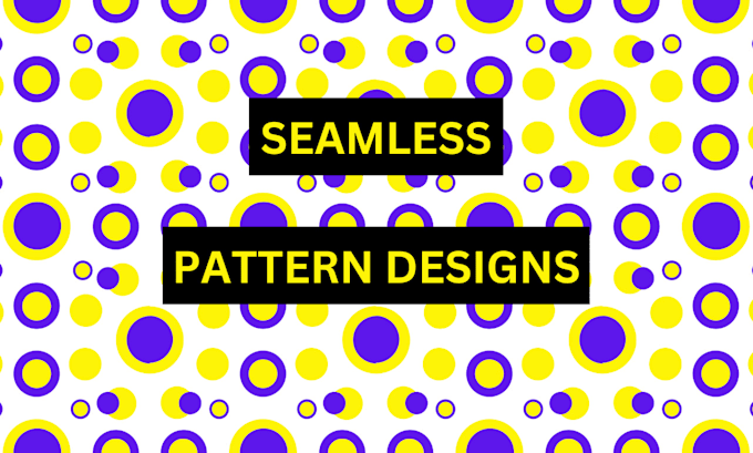 Gig Preview - Design seamless patterns for textile, fabrics, wallpaper