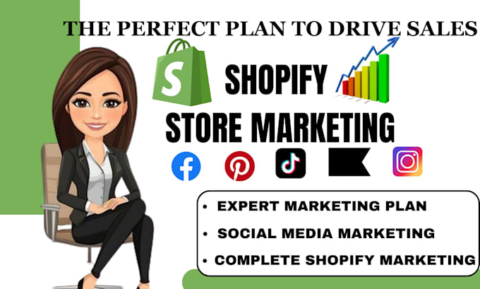 Gig Preview - Boost shopify marketing sales tiktok shop ads ecommerce dropshipping marketing