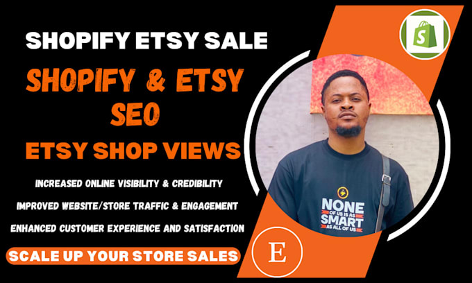 Gig Preview - Setup shopify etsy marketing promotion views traffic SEO boost shopify sales