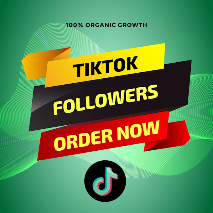 Gig Preview - Do super fast organic tiktok followers growth