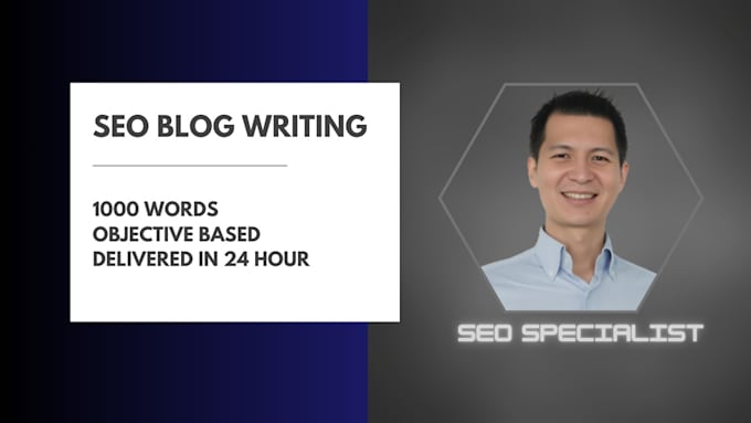 Gig Preview - Write 1000 words of targeted SEO article in 24 hours