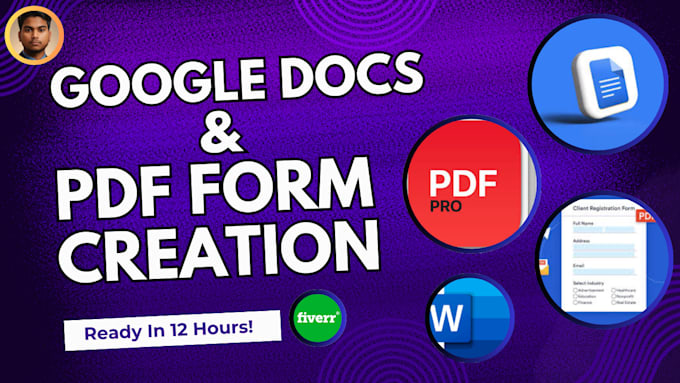 Gig Preview - Provide fast google docs and PDF services