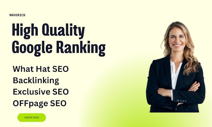 Gig Preview - Provide  SEO backlinks package with white hat method for google  ranking