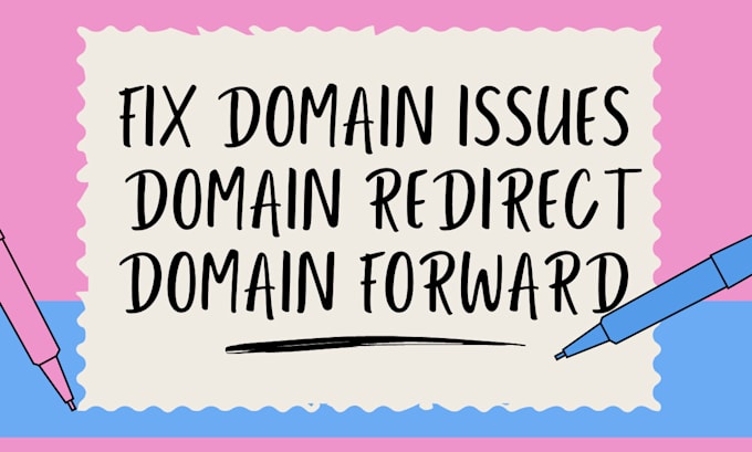 Gig Preview - Connect domain, redirect domain, dns issues, domain connection, domain transfer