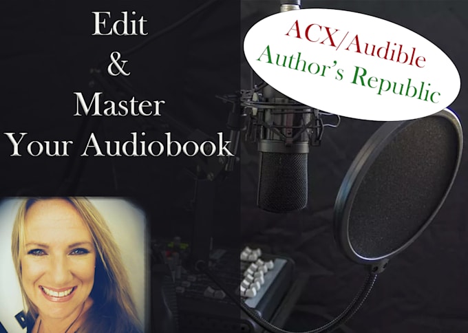 Gig Preview - Edit and master your audiobook for acx or authors republic