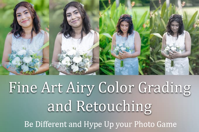 Gig Preview - Do amazing color and retouching