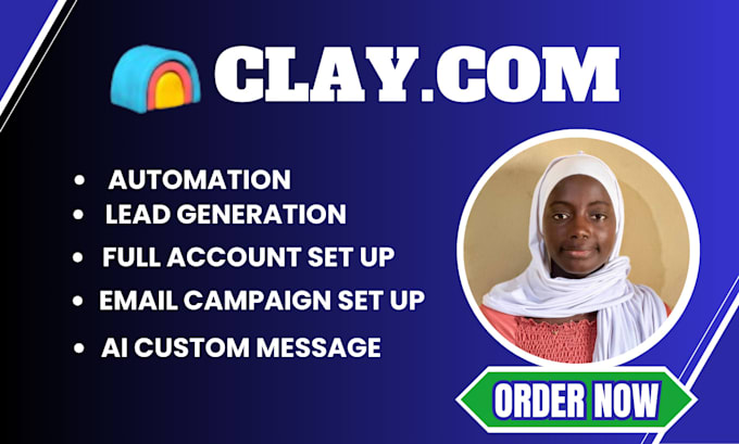 Gig Preview - Be your clay com email marketing and lead generation expert