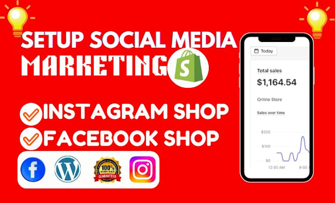 Bestseller - setup instagram shop facebooks shop and social media marketing