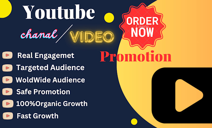 Gig Preview - Do organic youtube video promotion expert