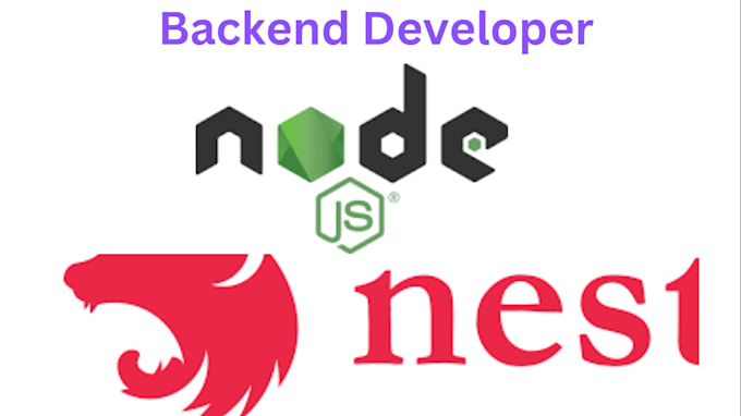 Gig Preview - Be your backend web developer in node js and nest js