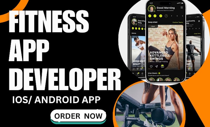 Gig Preview - Develop custom health and fitness app gym app fitness website