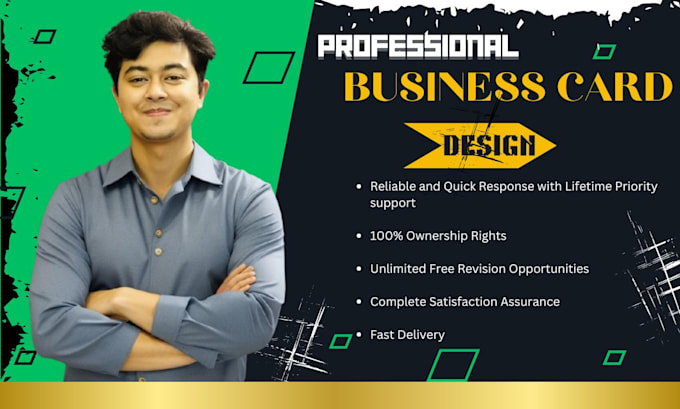 Gig Preview - Design professional business card and visiting card