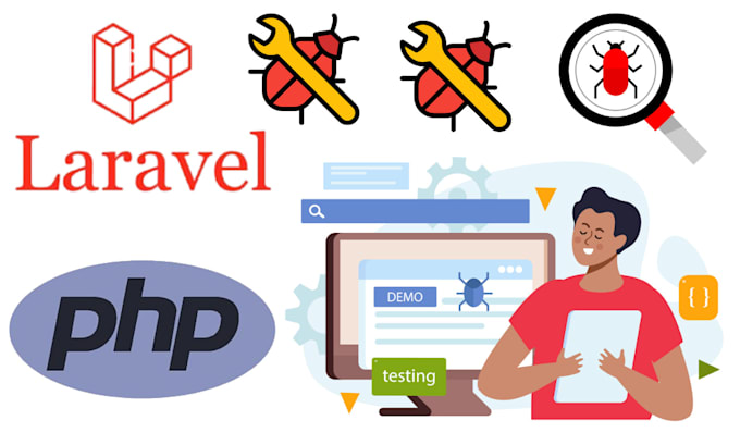 Gig Preview - Fix bugs, add features, and upgrade PHP laravel apps