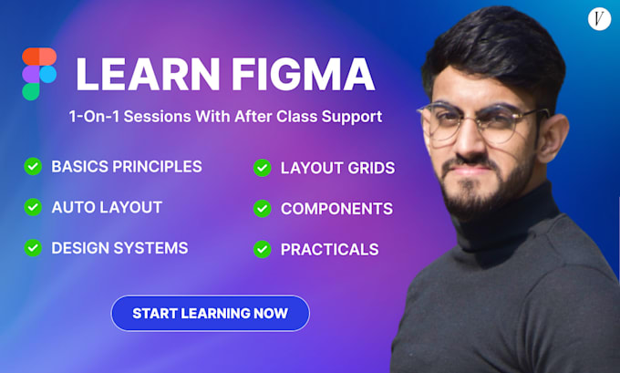 Gig Preview - Teach you figma and UI UX as online tutor