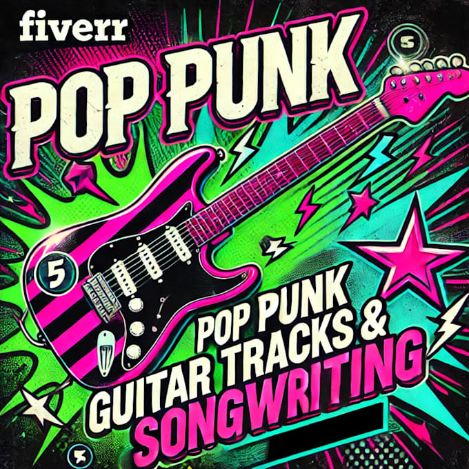 Bestseller - create custom pop punk guitar tracks and songs