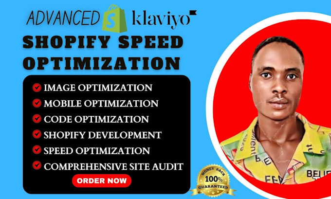 Gig Preview - Do shopify speed optimization and increase store speed