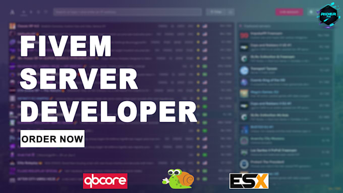 Gig Preview - Be your fivem developer and fix qbcore server