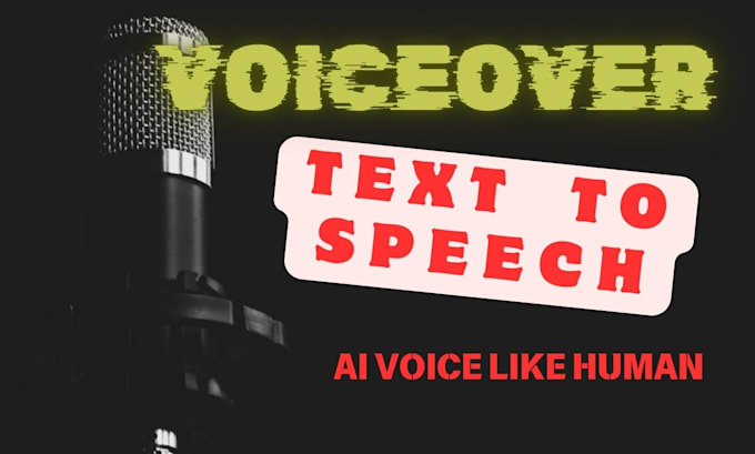 Gig Preview - Provide authentic human voices from your text