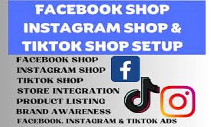 Gig Preview - Do tiktok shop setup tik tok ads tiktok shop affiliate marketing tiktok shop va