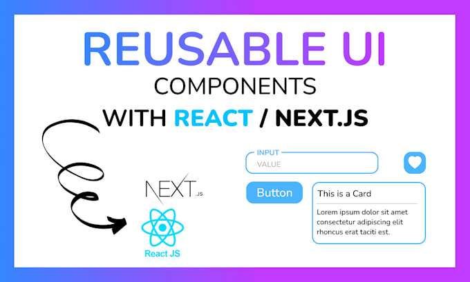 Gig Preview - Create reusable react components