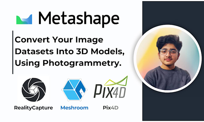 Bestseller - process image datasets into 3d models using photogrammetry