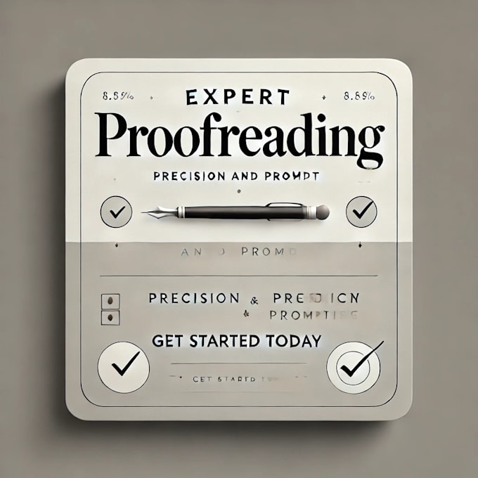 Gig Preview - Provide professional proofreading for your blog posts and articles